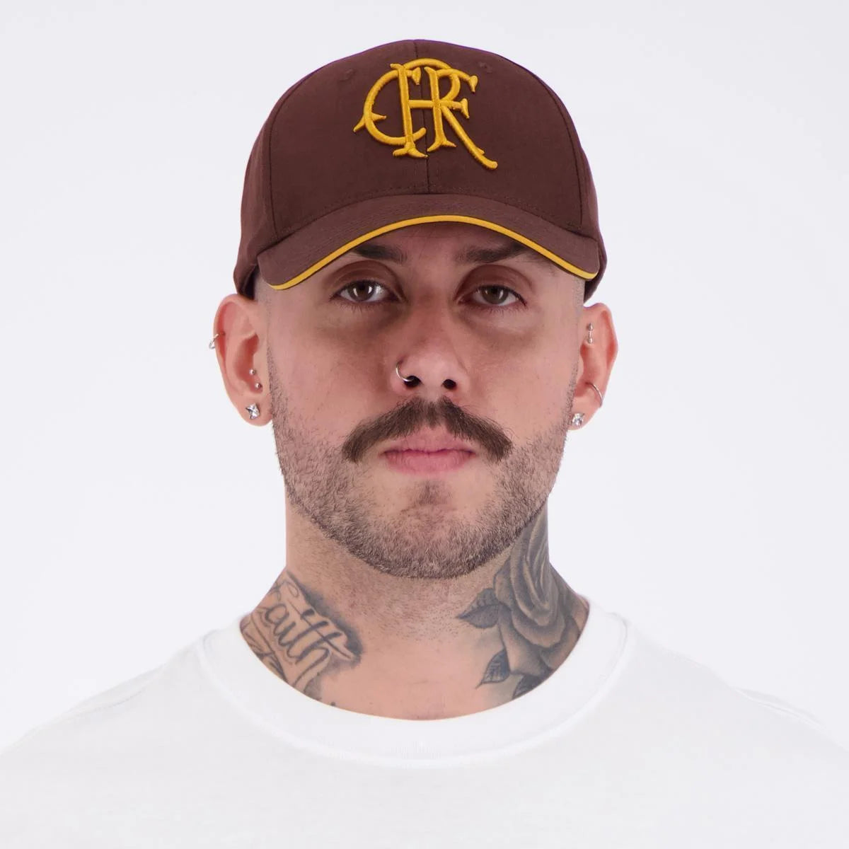 Boné Flamengo CRF - Marrom