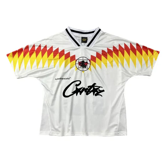 Camisa Corteiz Futebol Branca Alemanha