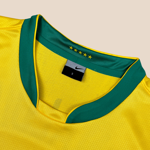 Camisa Brasil Titular 2006 - Amarela