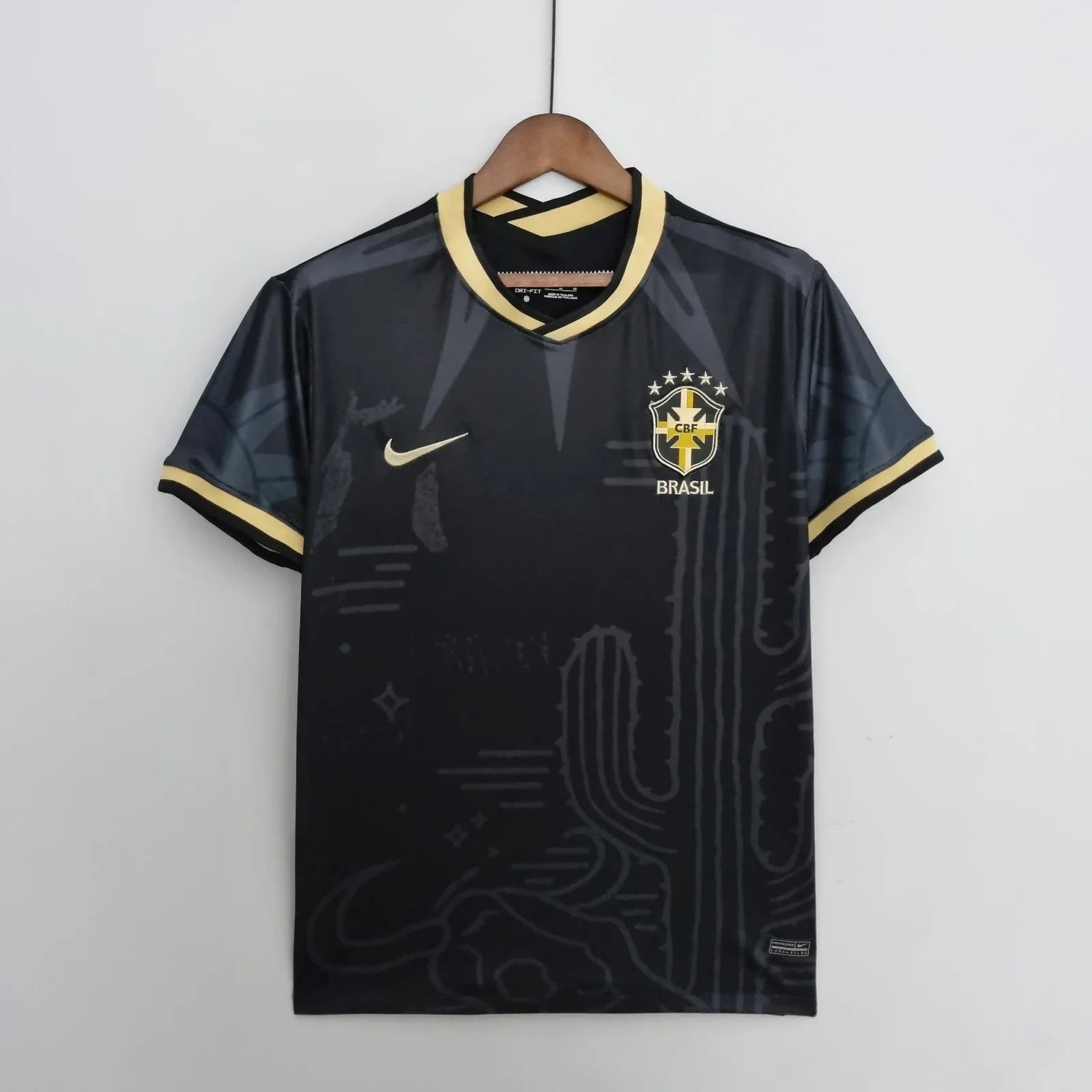 Camisa Brasil Conceito Cacto 2022 - Nike Torcedor Masculino