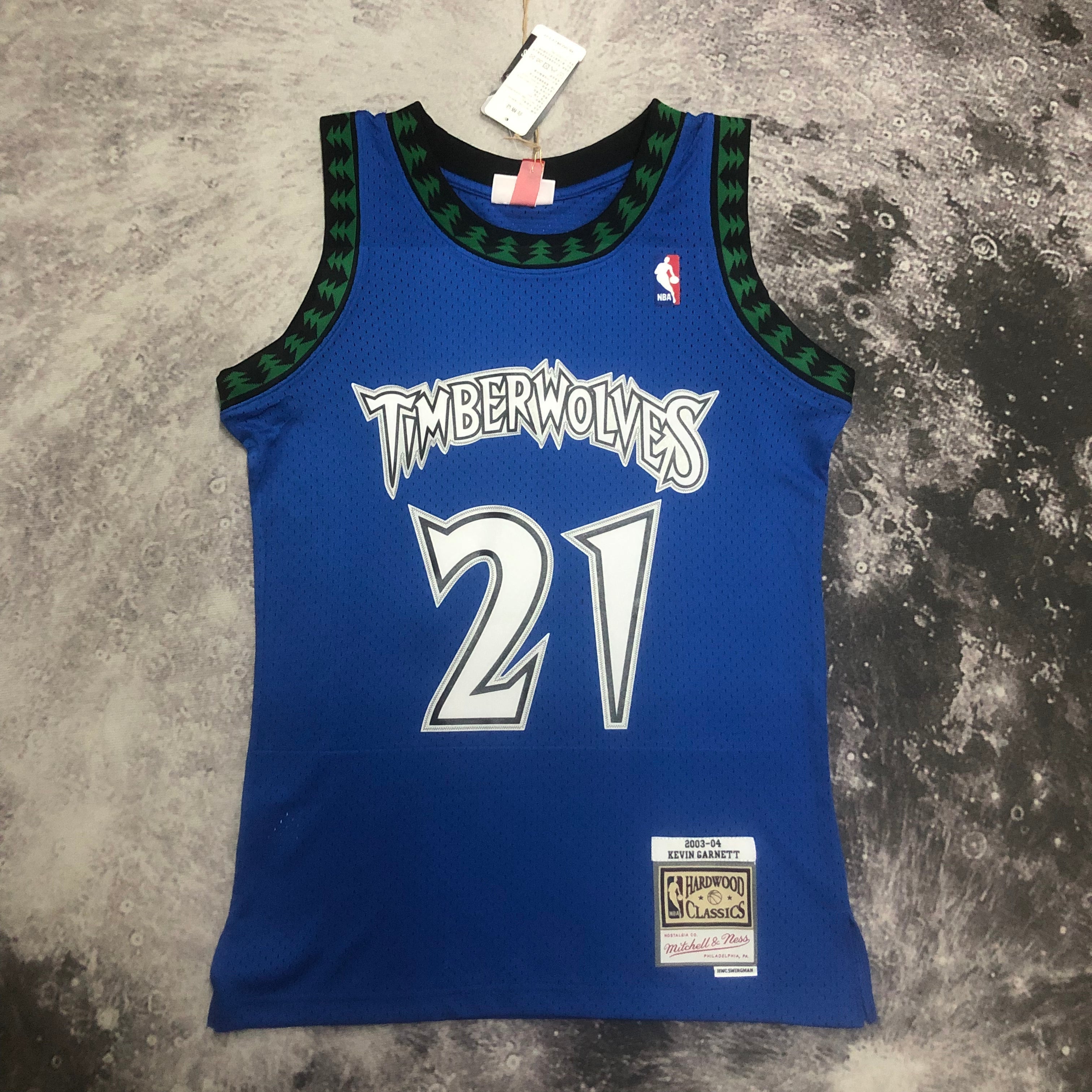 Regata Minnesota Timberwolves Mitchell & Ness Away 03/04