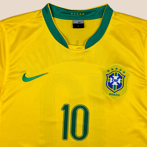 Camisa Brasil Titular 2006 - Amarela