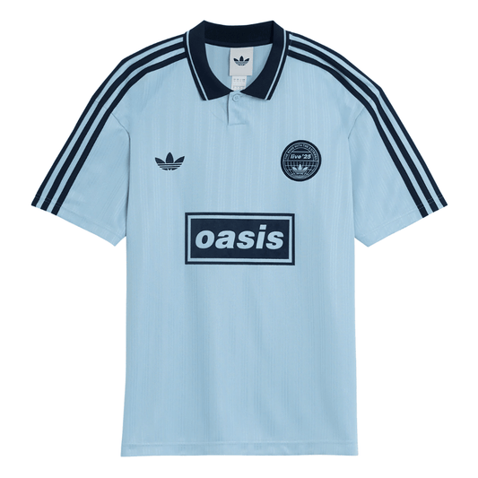 Camisa Comemorativa Live 25 Oasis x Adidas Torcedor Azul Céu - Masculina