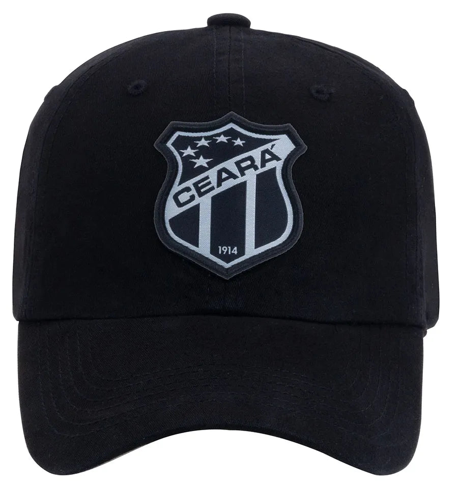 Boné Ceará 6 panel - Preto