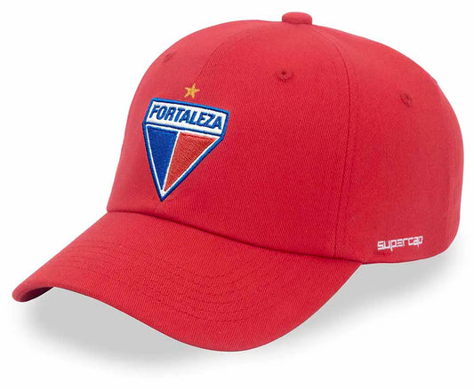 Boné Fortaleza 6 panel - Vermelho