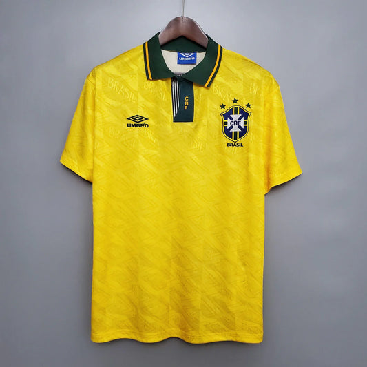 Camisa I Retrô Seleção Brasil 1991/93
