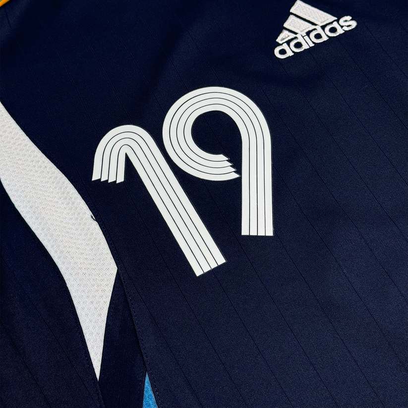 Camisa Argentina Visitante 2006 - Azul Marinho