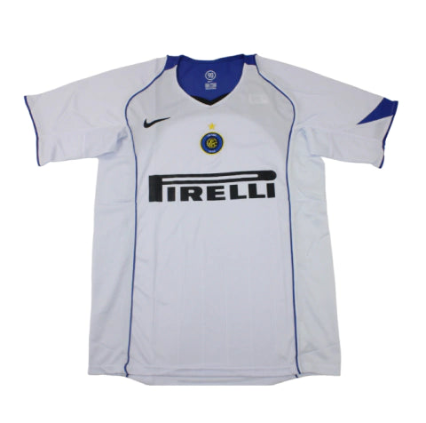 Camisa Inter de Milão Retrô II Away 04/05 Torcedor Masculina - Branco