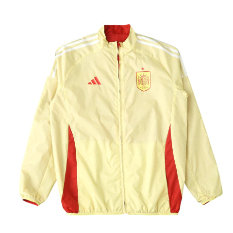 Jaqueta Espanha 25/26 Masculina - Laranja e Branca