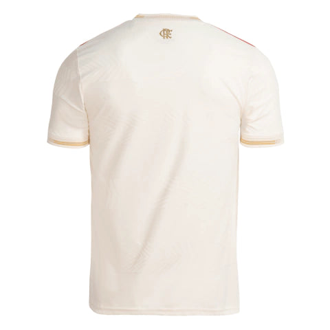 Camisa Flamenguista 2025/26 Jogador Masculino - Off-white
