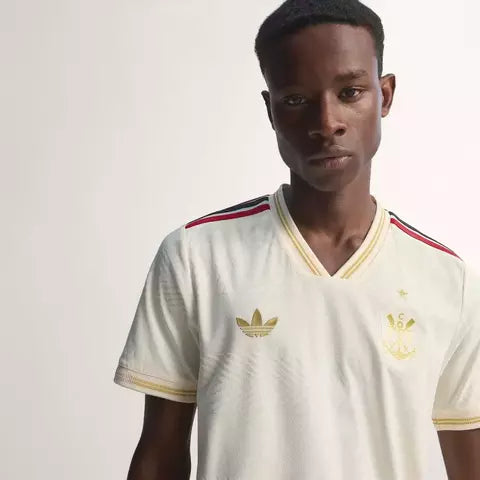 Camisa Flamenguista 2025/26 Jogador Masculino - Off-white