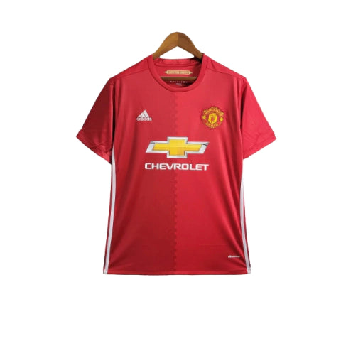 Camisa Manchester United Titular Home I 16-17 Torcedor Masculina - Vermelho