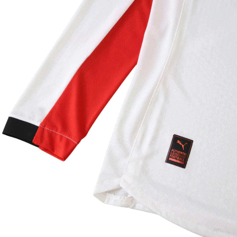 Camisa Manga Longa Milan 25/26 Jogador Masculina - Branca
