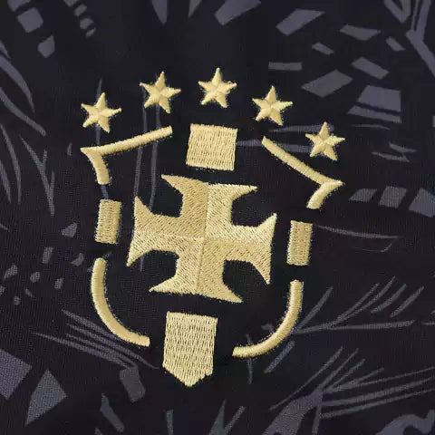 Camisa Seleção Brasileira GOAT Neymar 23/24 Torcedor Nike Masculina - Preto