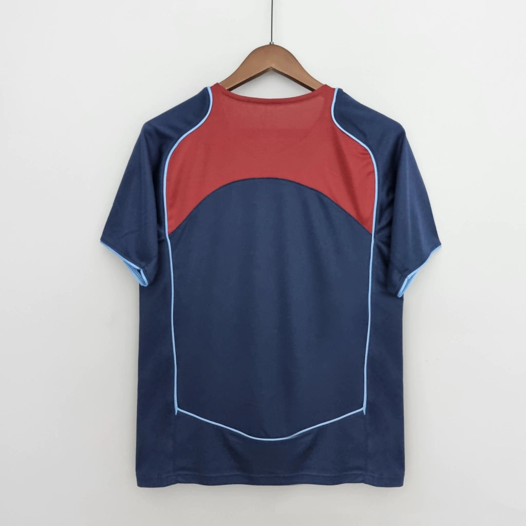 Camisa Retrô Atletico de Madrid II 04/05 Torcedor Nike Masculina - Azul