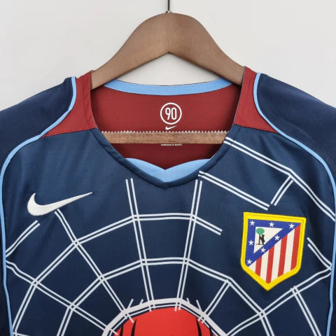 Camisa Retrô Atletico de Madrid II 04/05 Torcedor Nike Masculina - Azul