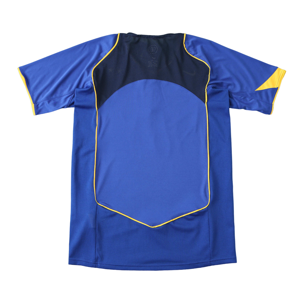 Camisa Juventus Retrô II Away 04/05 Torcedor Nike Masculina - Azul