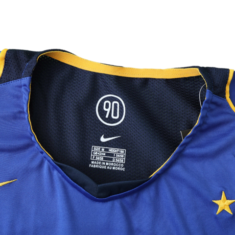 Camisa Juventus Retrô II Away 04/05 Torcedor Nike Masculina - Azul