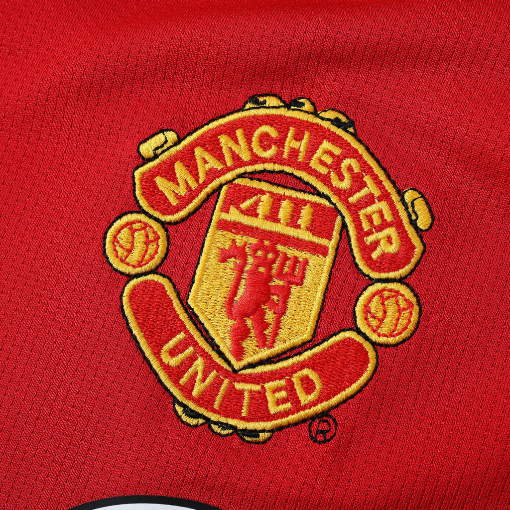 Camisa Manchester United Retrô Titular Home 04/05 Torcedor Masculina - Vermelho