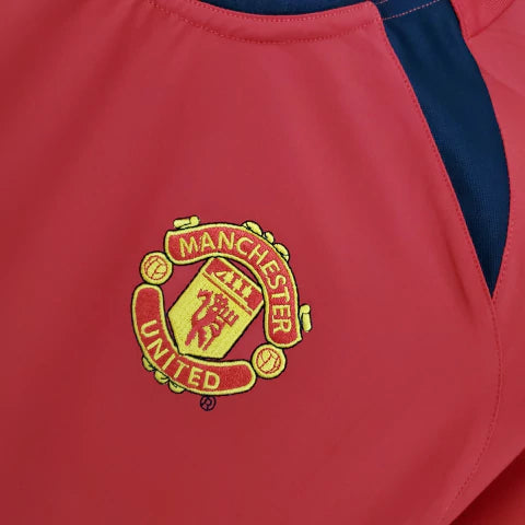 Camisa Manchester United Home Retrô 02/04 Torcedor Nike Masculina - Vermelho