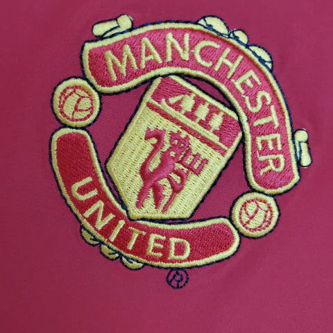 Camisa Manchester United Home Retrô 02/04 Torcedor Nike Masculina - Vermelho