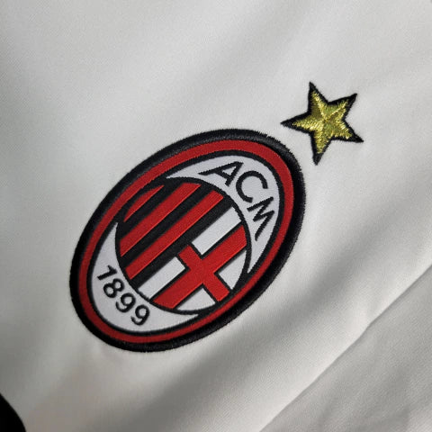 Camisa Milan Retrô Reserva Away II 07/08 Torcedor Masculina - Branco