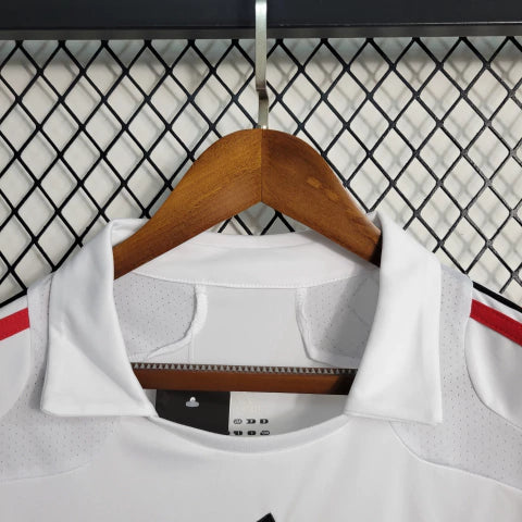 Camisa Milan Retrô Reserva Away II 07/08 Torcedor Masculina - Branco