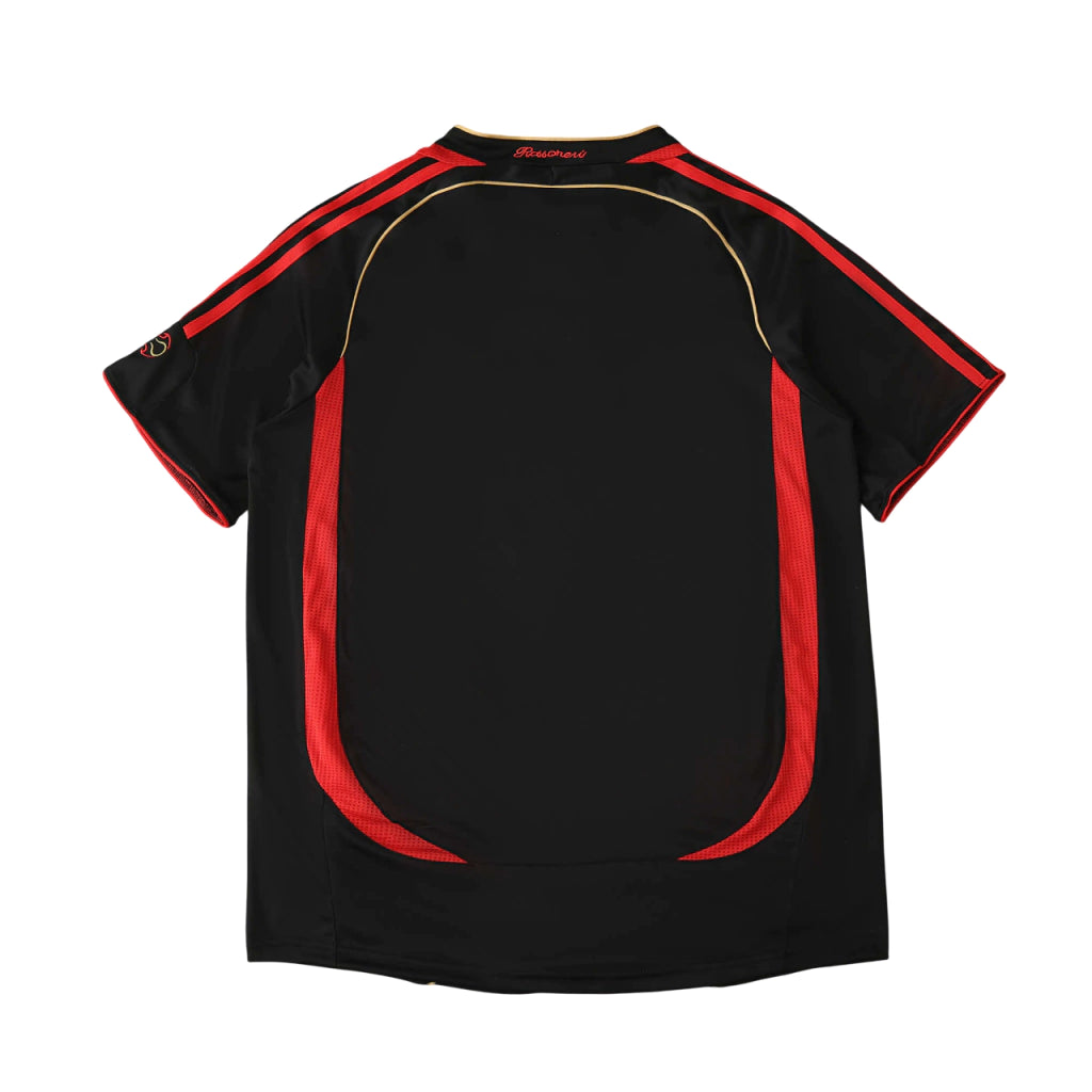 Camisa Milan Retrô Terceria Third III 06/07 Torcedor Adidas Masculina - Preto