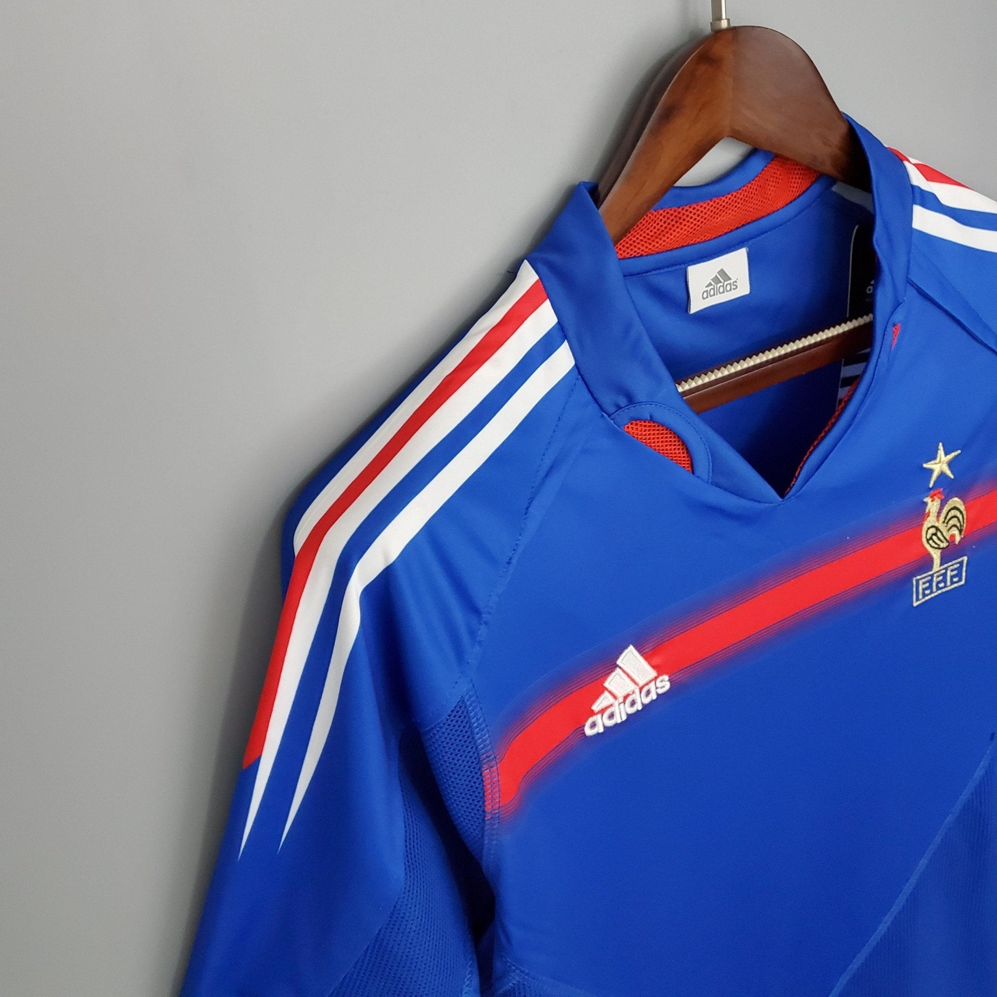 Camisa Retrô Seleção França 2004/04 Home