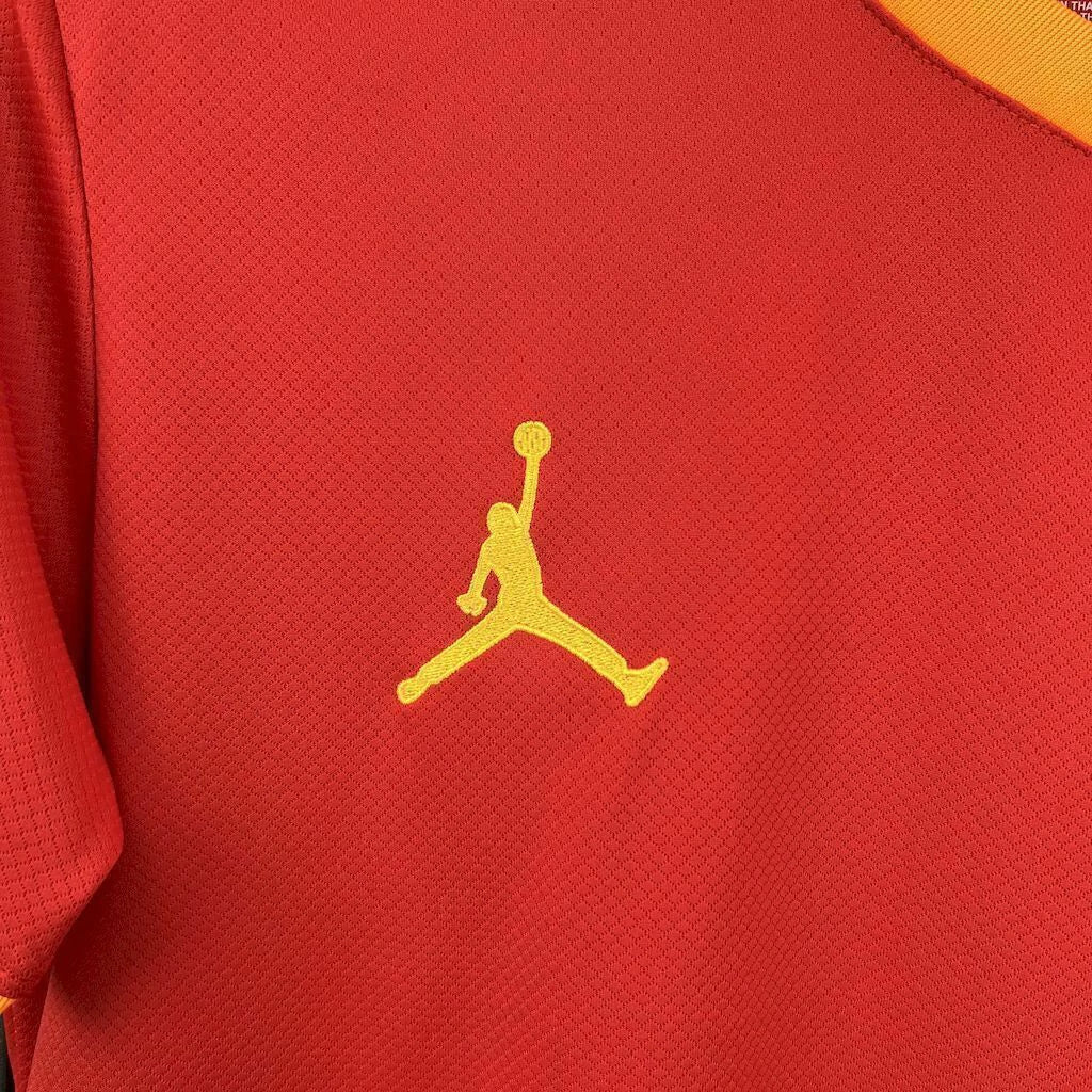 Camisa Seleção Brasil Vermelha 2025/26 Torcedor Masculino - Jordan - Lançamento