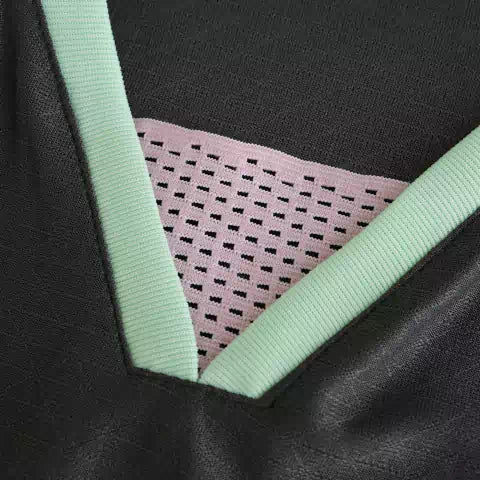 Camisa Milan Third Terceira III 24/25 Torcedor Masculino - Preto e Verde