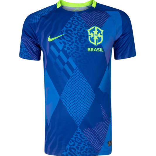 Camisa Brasil Reserva 2025/2026 - Azul