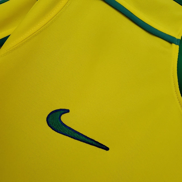 Camisa Brasil Titular 1998/1999 - Copa da França