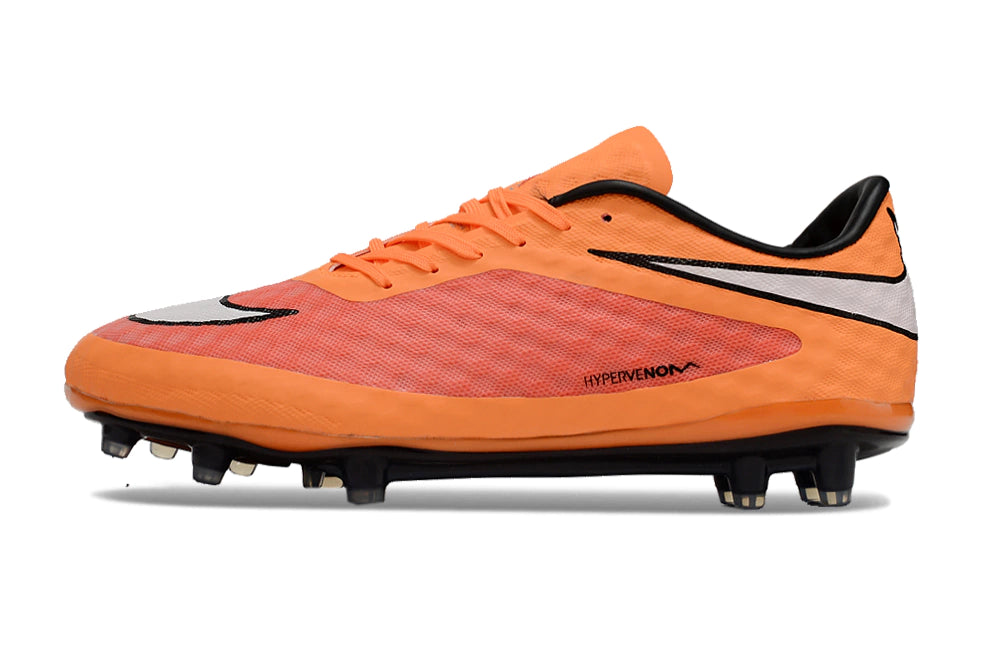 Chuteira Nike Hypervenom Campo - Laranja