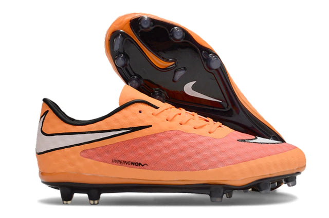 Chuteira Nike Hypervenom Campo - Laranja