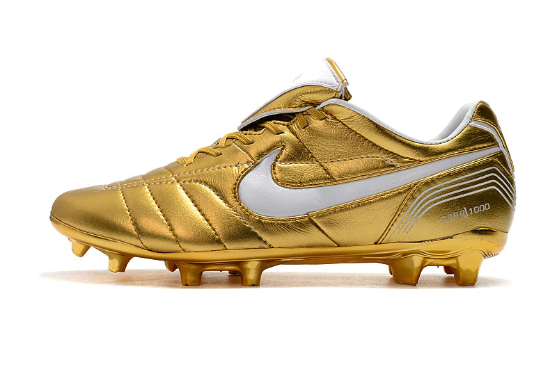 Chuteira Nike Tiempo Legend 7 R10 Elite - Dourada