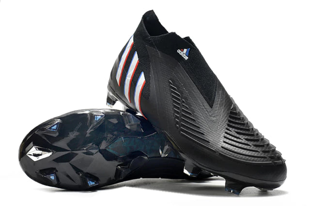 Chuteira Predator Edge Lethal Zones+ Campo - Preta