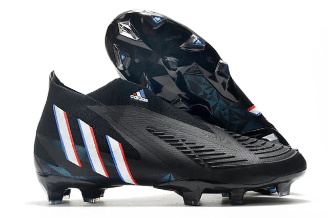 Chuteira Predator Edge Lethal Zones+ Campo - Preta