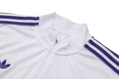 Real Madrid - Conjunto de Treino - Agasalho 25/26 Masculina - Branco e Roxo