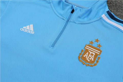 Argentina Conjunto de Treino - Agasalho 24/25 Masculina - Azul
