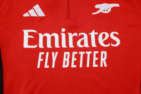 Arsenal - Conjunto de Treino - Agasalho 25/26 Masculina - Vermelho
