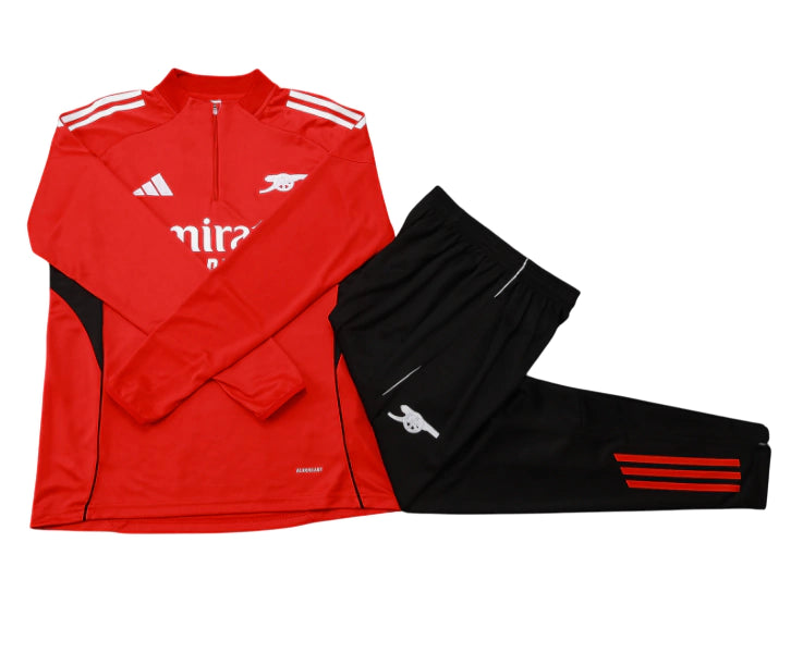 Arsenal - Conjunto de Treino - Agasalho 25/26 Masculina - Vermelho