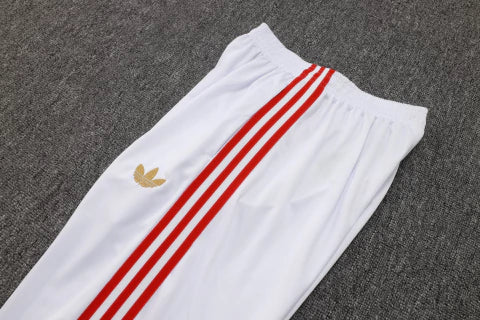 Bayern de Munichen - Conjunto de Treino - Agasalho 25/26 Masculina - Branco