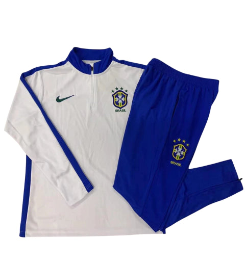 Brasil - Conjunto de Treino - Agasalho 1998 Masculina - Branco