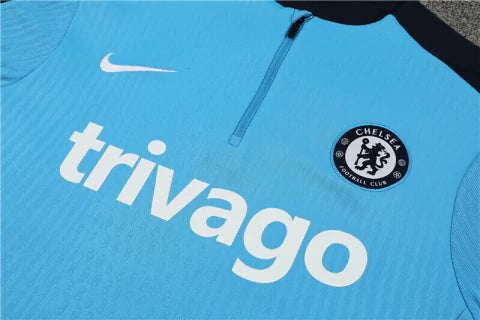 Chelsea Conjunto de Treino - Agasalho 24/25 Masculina - Azul Celeste