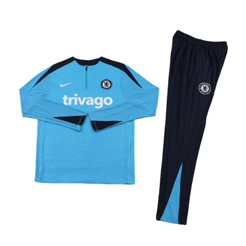Chelsea Conjunto de Treino - Agasalho 24/25 Masculina - Azul Celeste