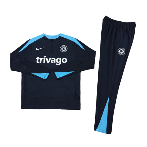 Chelsea Conjunto de Treino - Agasalho 24/25 Masculina - Azul