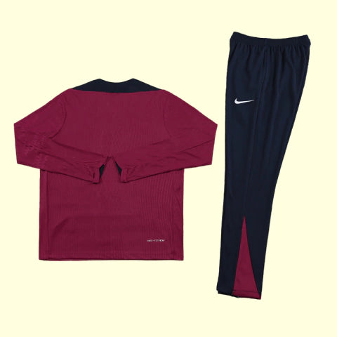 Inglaterra Conjunto de Treino - Agasalho 24/25 Masculina - Bordo