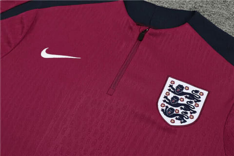 Inglaterra Conjunto de Treino - Agasalho 24/25 Masculina - Bordo