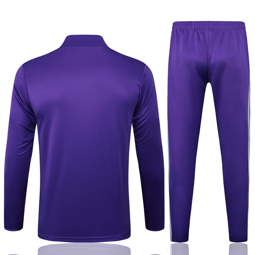 Real Madrid - Conjunto de Treino - Agasalho 25/26 Masculina - Roxo